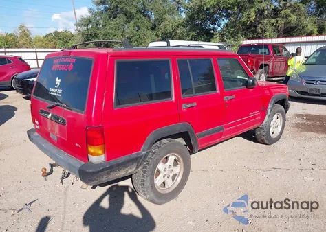 1997 Jeep Cherokee Sport из США, поврежденный, VIN 1J4FT68SXVL569853